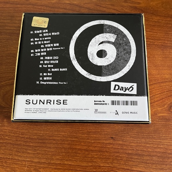 K-Pop Day 6 Sunrise CD - Picture 4 of 17